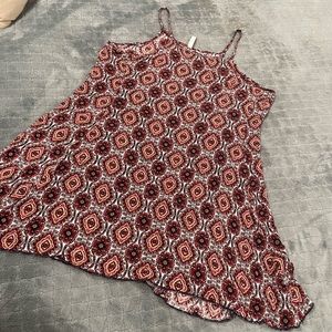 Mini patterned dress